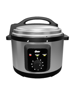 Compact Electric Cooker 3D Model - 3D Model