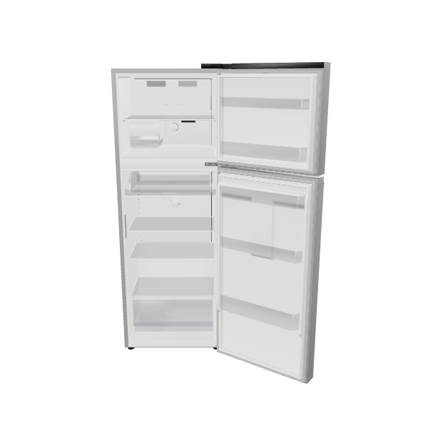 Stylish Refrigerator 3D Model - 3D Model