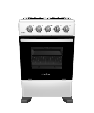 Compact Kitchen Gas Stove 3D - 3D Model