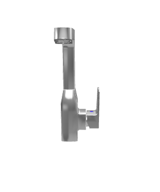 Metallic Robotic Arm Model - Industrial 3D Model