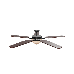 Elegant Ceiling Fan 3D Model - 3D Model