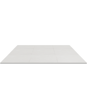 Minimalist White Floor Panel 3D - 3D Model