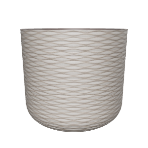 Stylish Woven Planter 3D Model - Furniture 3D Model