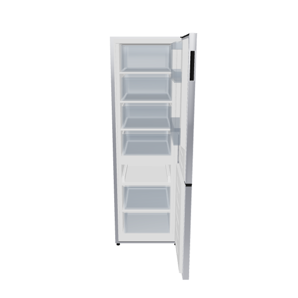 Modern Refrigerator 3D Model - 3D Model