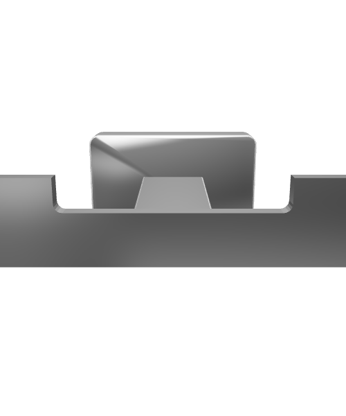 Stylized Metal Clip Holder Model - 3D Model