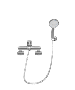 Stylish Shower Head Assembly 3D - 3D Model