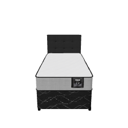 Stylish Single Bed 3D Model - Furniture 3D Model