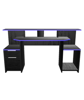 Sleek Modern Office Desk 3D - 3D Model