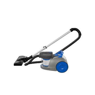 Compact Vacuum Cleaner 3D Model - 3D Model