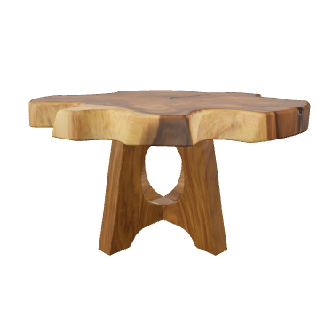 Oya Live Edge Dining Table 3D - 3D Model