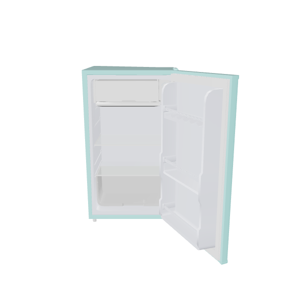Compact Refrigerator Interior Model - 3D Model