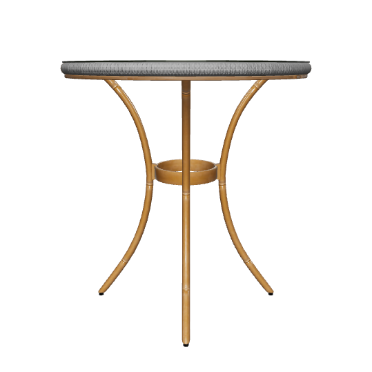 Elegant Round Dining Table 3D - 3D Model