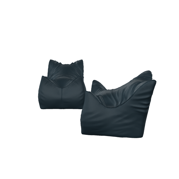 Stylish Bean Bag Chair 3D - 3D Model