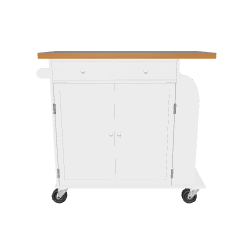 Stylish Kitchen Cart Model 3D - 3D Model