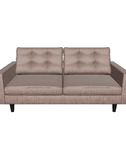 Stylish Contemporary Sofa 3D Model - Furniture 3D Model