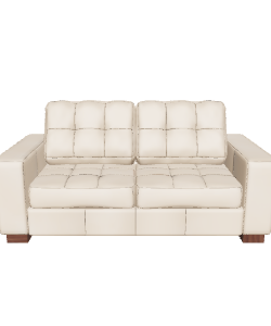 Sofa 2c Salerno Cuero Mad Ice 3D - Furniture 3D Model