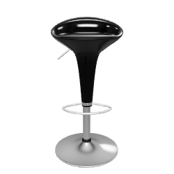 Stylish Modern Bar Stool 3D - 3D Model