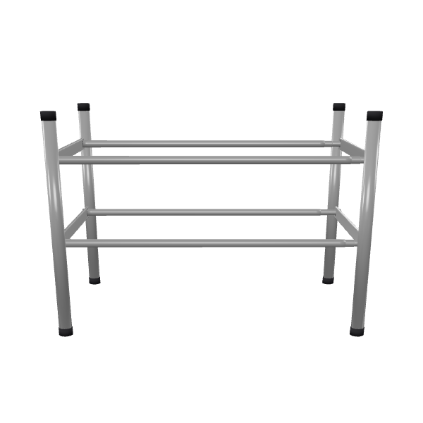 Industrial Metal Frame Table 3D - 3D Model