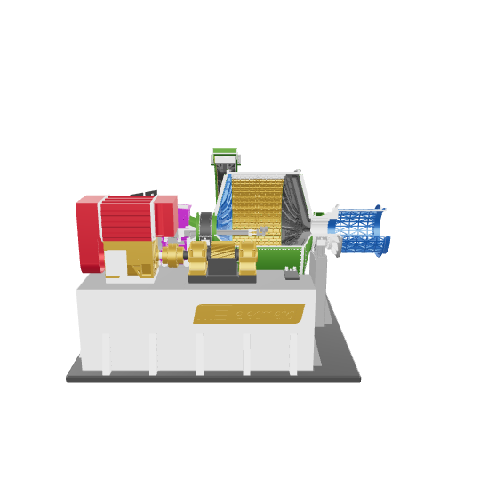 Industrial Machinery 3D Model - Industrial 3D Model