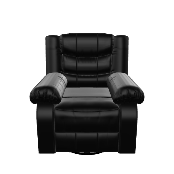 Stylish Black Recliner Armchair 3D - 3D Model