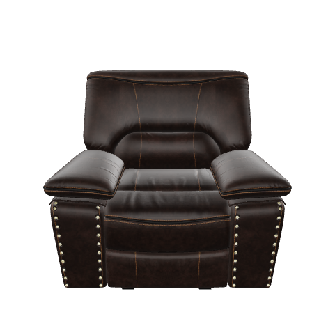 Luxurious Leather Recliner 3D Model - 3D Model