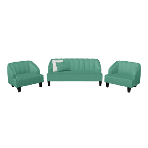Stylish Modern Sofa Set 3D - 3D Model
