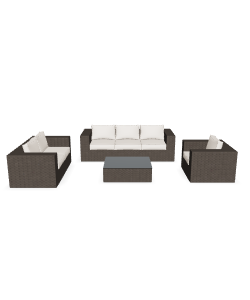 Stylish Outdoor Sofa Set 3D - Furniture 3D Model