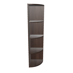 Esquinero Mobi Gloria Café Tabaco 3D - 3D Model