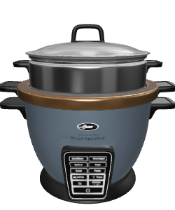 Ceramic Electric Cooker 3D Model - 3D Model