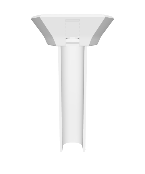 Stylish Modern Pedestal Stand 3D - 3D Model