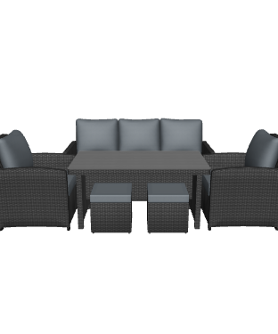 Stylish Outdoor Furniture Set 3D - 3D Model