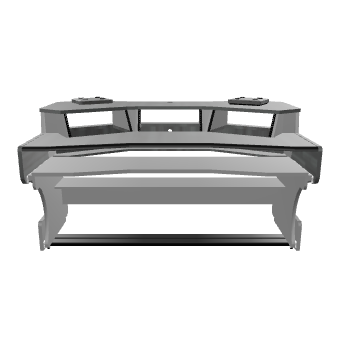 Stylish Modern Office Desk Model - 3D Model