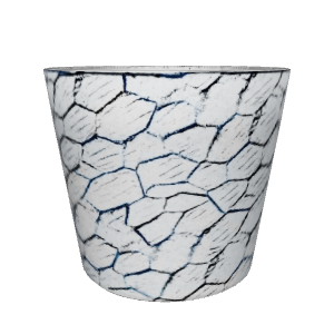 Artistic Decorative Pot 3D Model - 3D Model