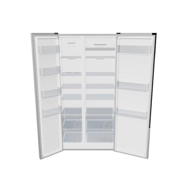 Double Door Refrigerator 3D Model - 3D Model