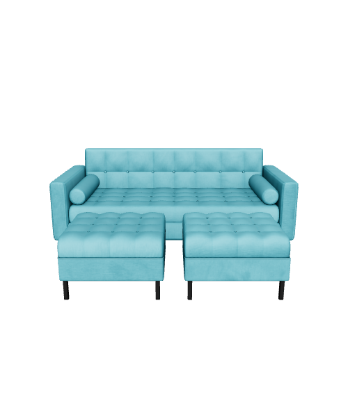 Stylish Modern Sectional Sofa 3D - 3D Model