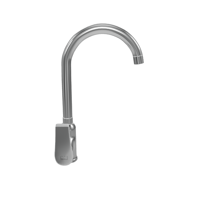 Modern Vertical Kitchen Faucet 3D - 3D Model