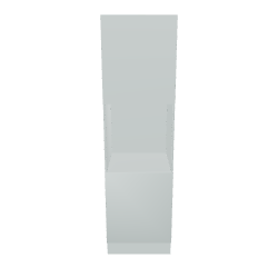 Minimalist Tall Display Shelf 3D - 3D Model