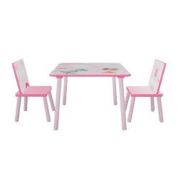 Charming Kids' Table and Chair Set 3D Model - 3D Model