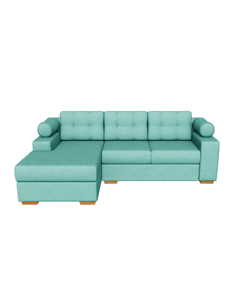 Stylish Modern Sofa 3D Model - 3D Model