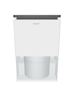 Minimalist Trash Bin 3D Model - 3D Model