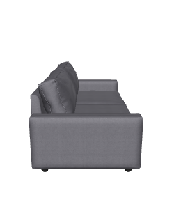 Contemporary Fabric Sofa 3D Model - Furniture 3D Model