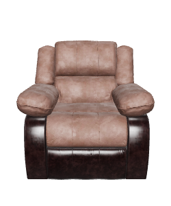 Stylish Reclining Armchair Model - 3D Model