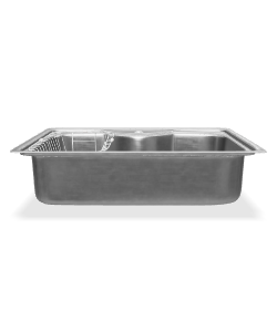 Stainless Steel Kitchen Sink Model 3D Model