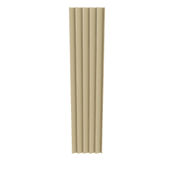 Stylized Decorative Pillar 3D Model - Architectural 3D Model