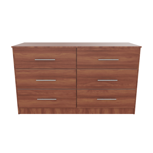 Modern Wooden Dresser 3D Model - 3D Model