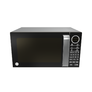 Sleek Microwave Oven 3D Model - 3D Model