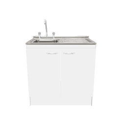 Stylish Utility Sink Cabinet Model - 3D Model