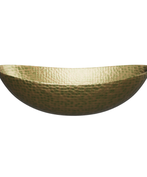 Stylized Hammered Metal Bowl 3D - 3D Model