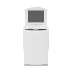 Modern Top-Loading Washer 3D - 3D Model