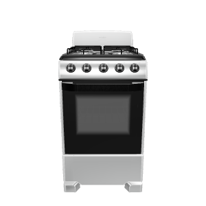 Stylish Gas Range Stove Model - Household 3D Model